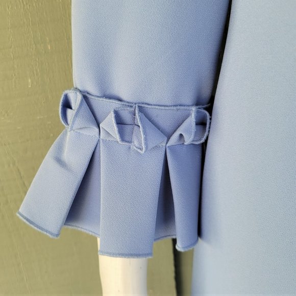 TAHARI Arthur S. Levine Blue Shift Dress 6 - Picture 3 of 5